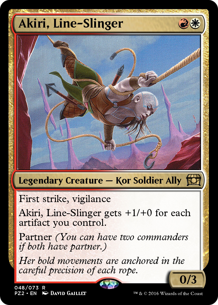 Akiri, Line-Slinger (PZ2-048) - Treasure Chest Foil