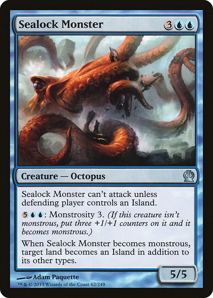 Sealock Monster [Theros] Foil