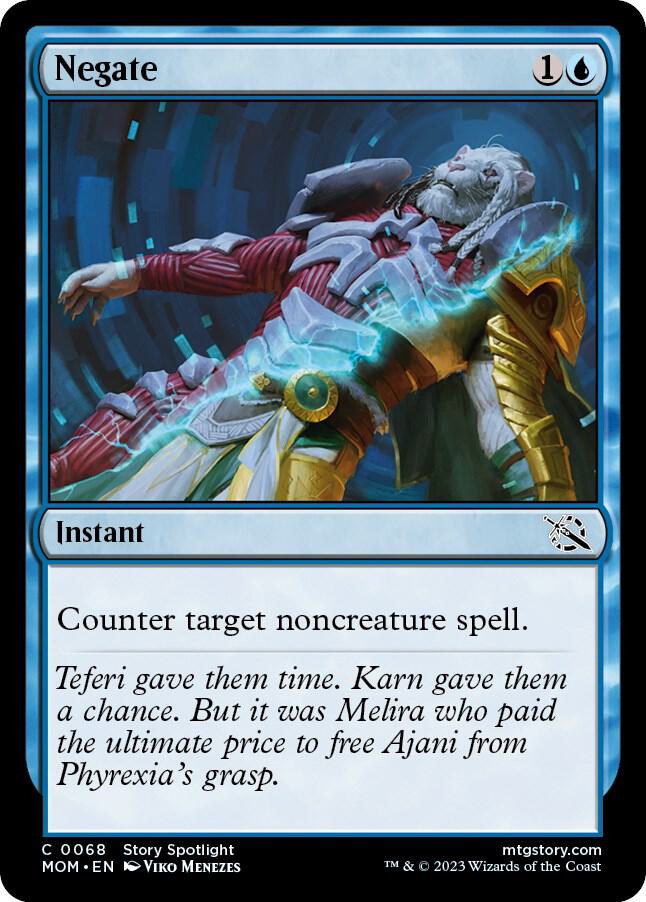 Negate 68 (March of the Machine)  - Foil