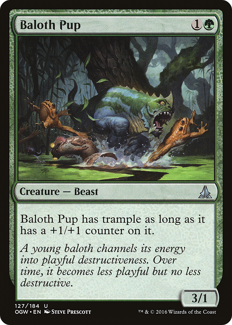Baloth Pup [Oath of the Gatewatch] Foil
