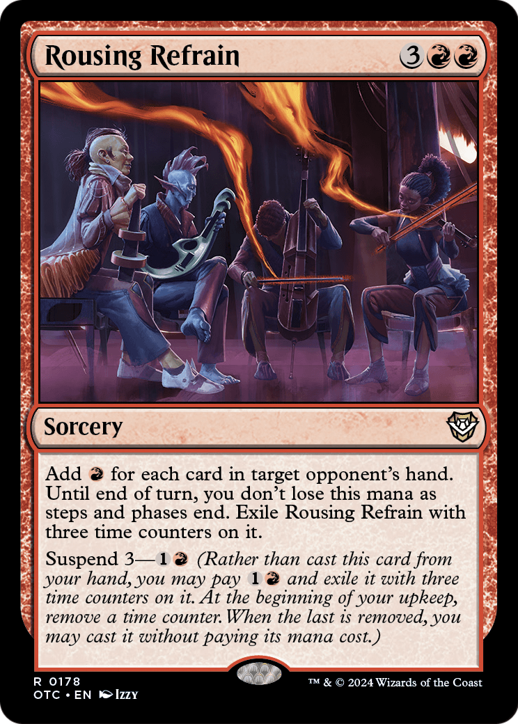 Rousing Refrain [Outlaws of Thunder Junction Commander]