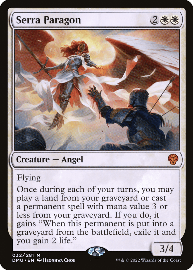 Serra Paragon (Promo Pack) [Dominaria United Promos]