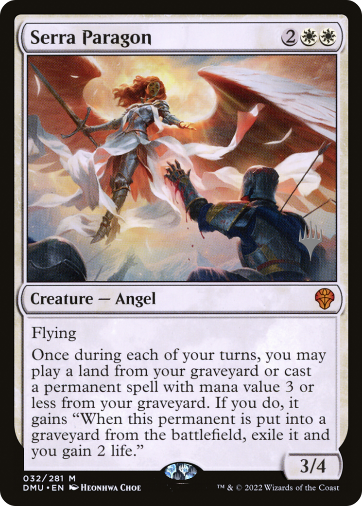 Serra Paragon (Promo Pack) [Dominaria United Promos] Foil
