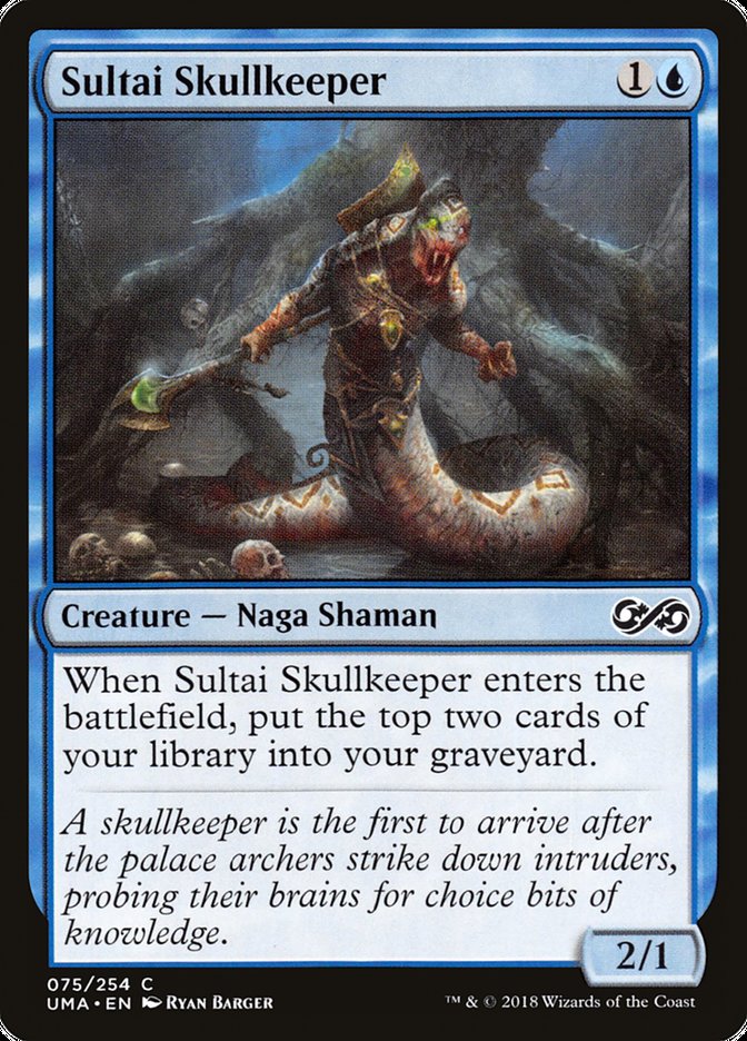 Sultai Skullkeeper 75/254 (Ultimate Masters) 