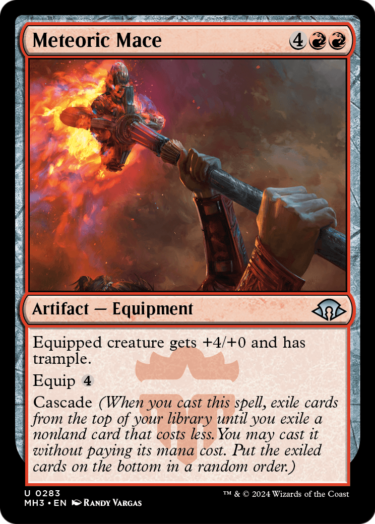 Meteoric Mace [Modern Horizons 3] Foil