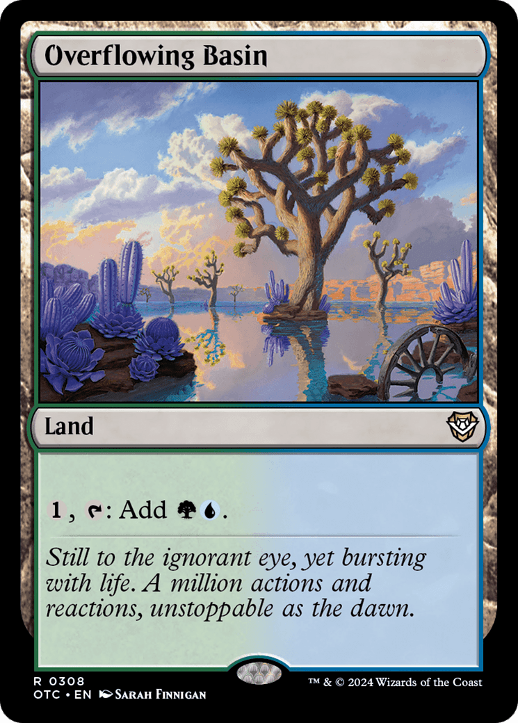 Overflowing Basin [Outlaws of Thunder Junction Commander]
