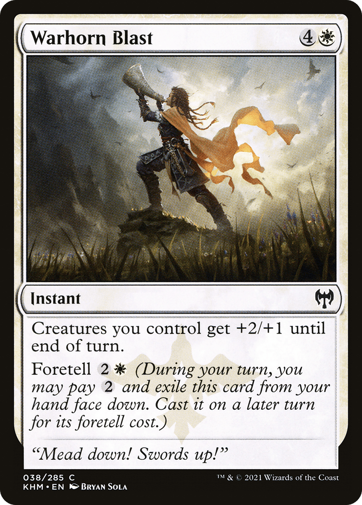 Warhorn Blast [Kaldheim] Foil