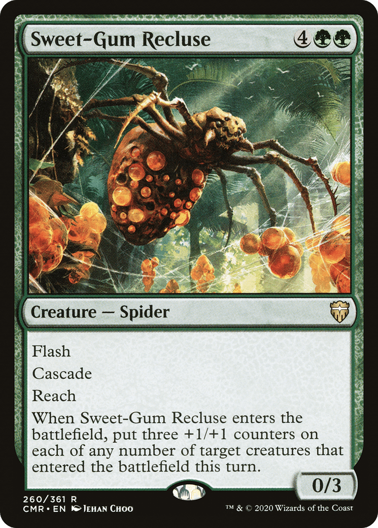 Sweet-Gum Recluse [Commander Legends] Foil