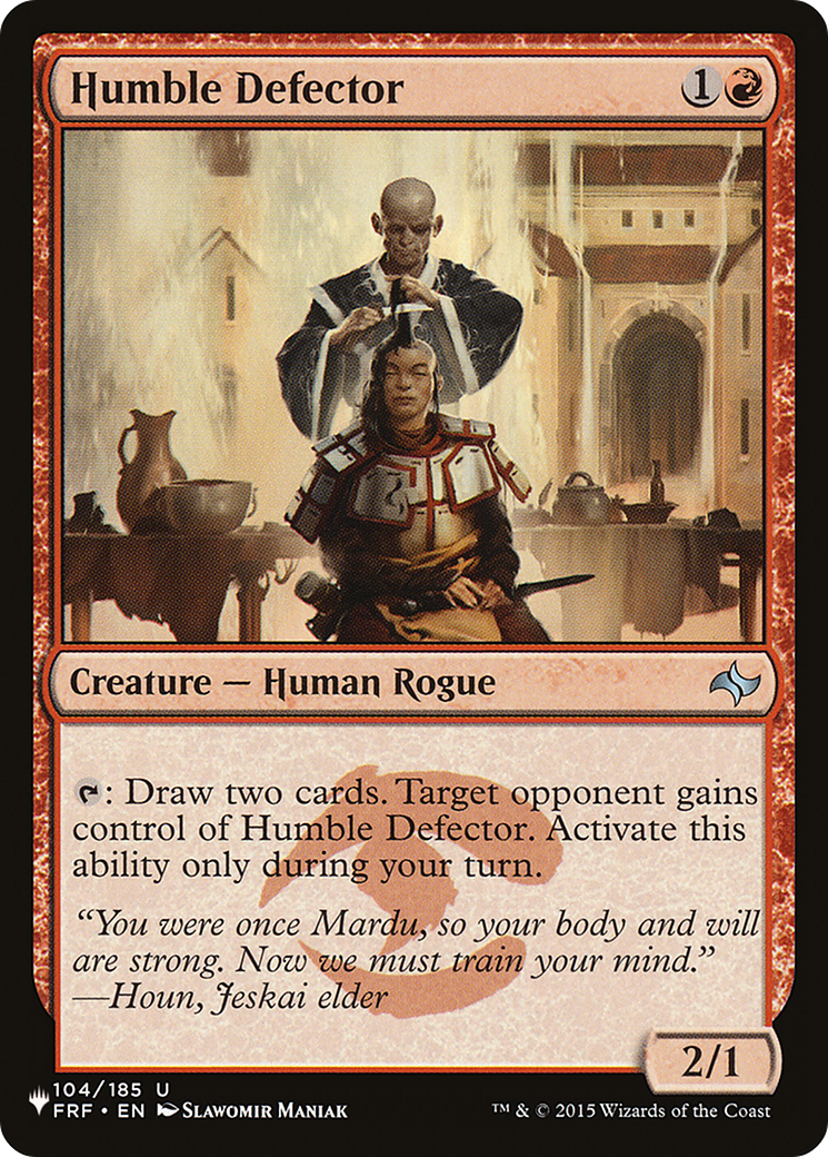 Humble Defector |  (FRF-104) [The List]