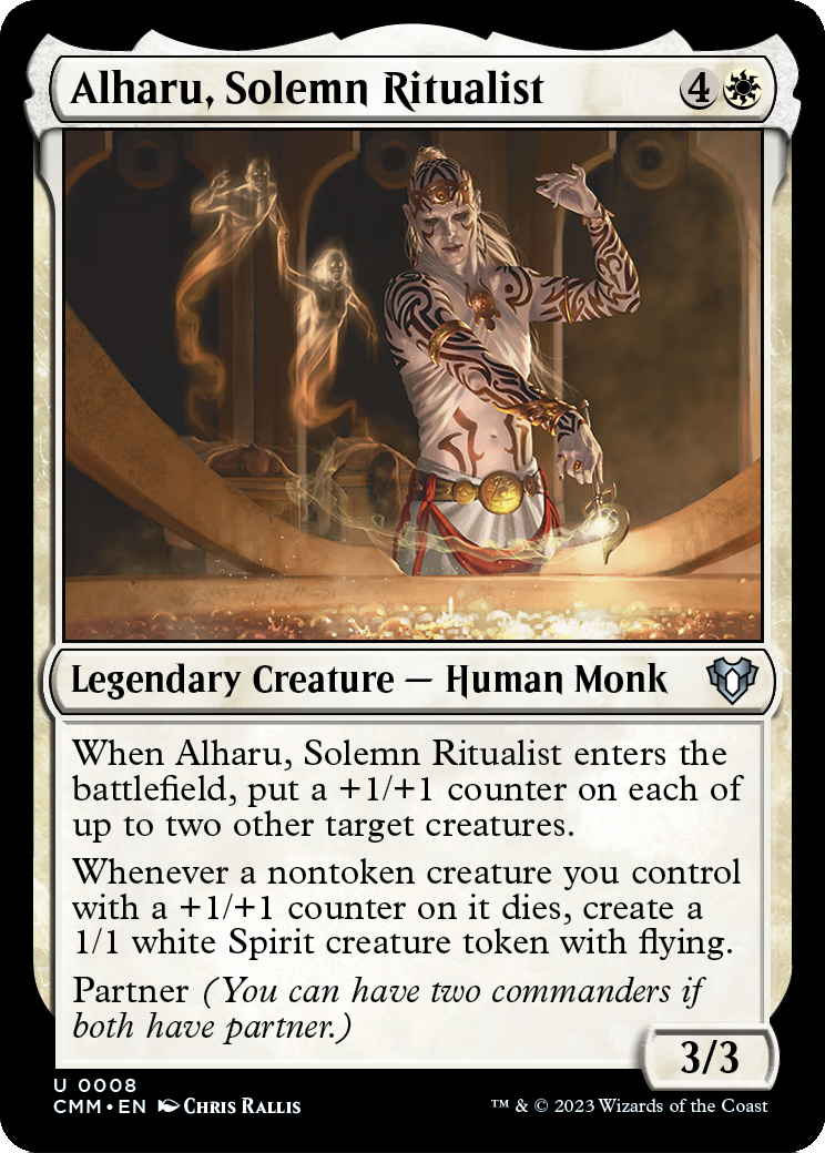 Alharu, Solemn Ritualist [Commander Masters] Foil