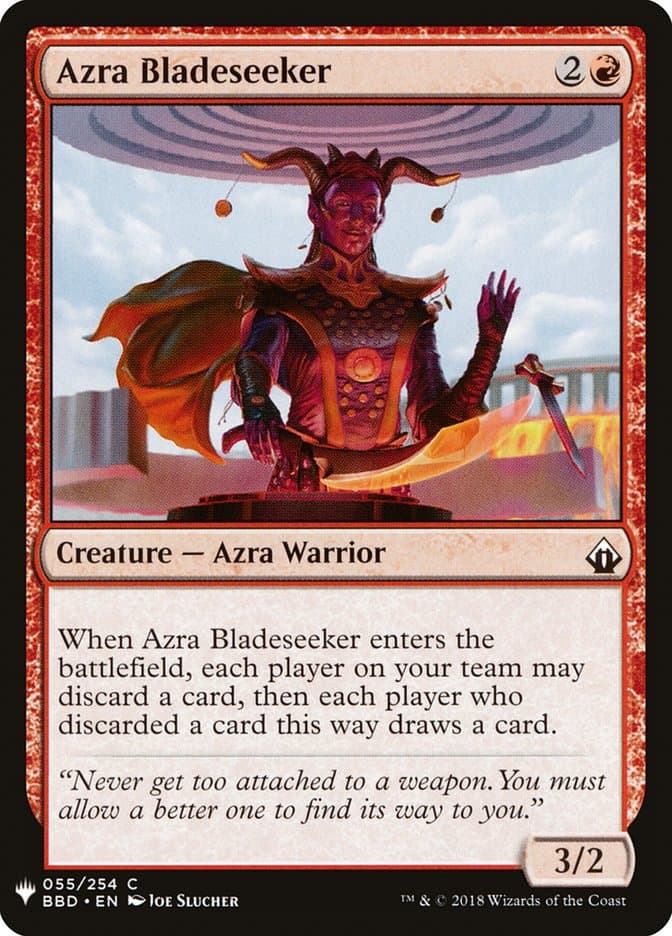 Azra Bladeseeker |  (BBD-55) [The List]