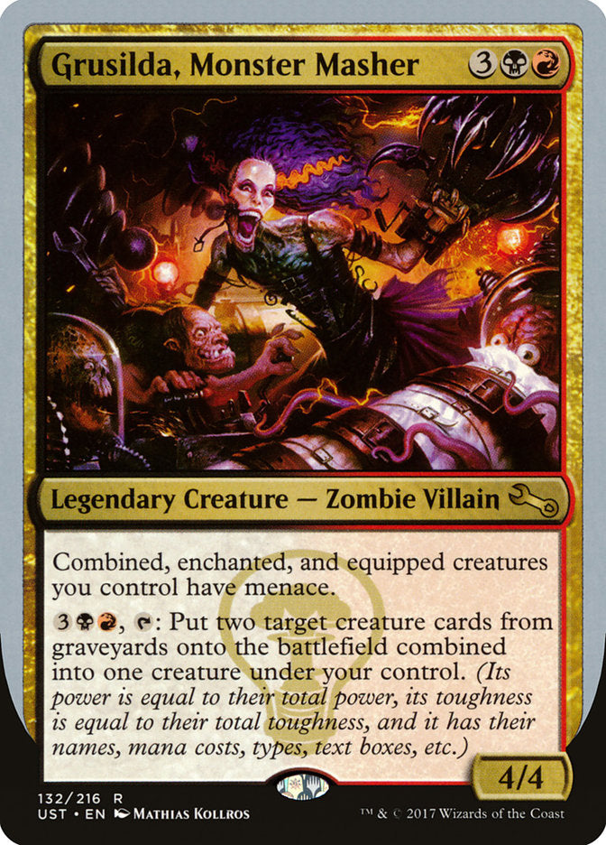 Grusilda, Monster Masher 132/216 (Unstable) 