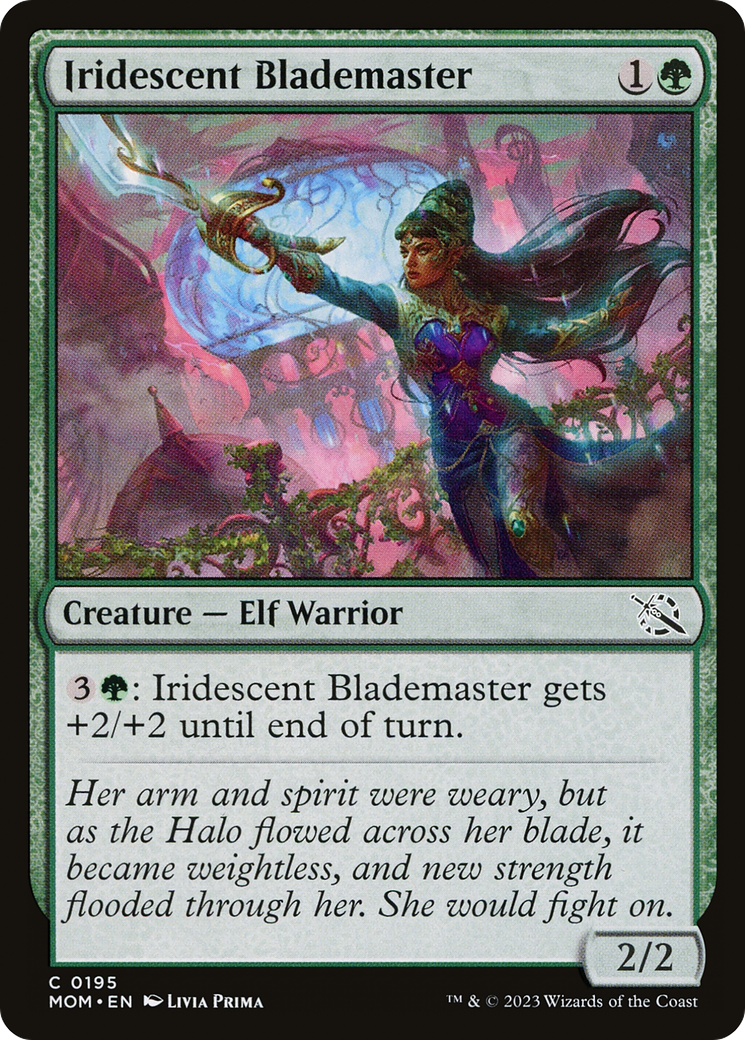 Iridescent Blademaster [March of the Machine] Foil