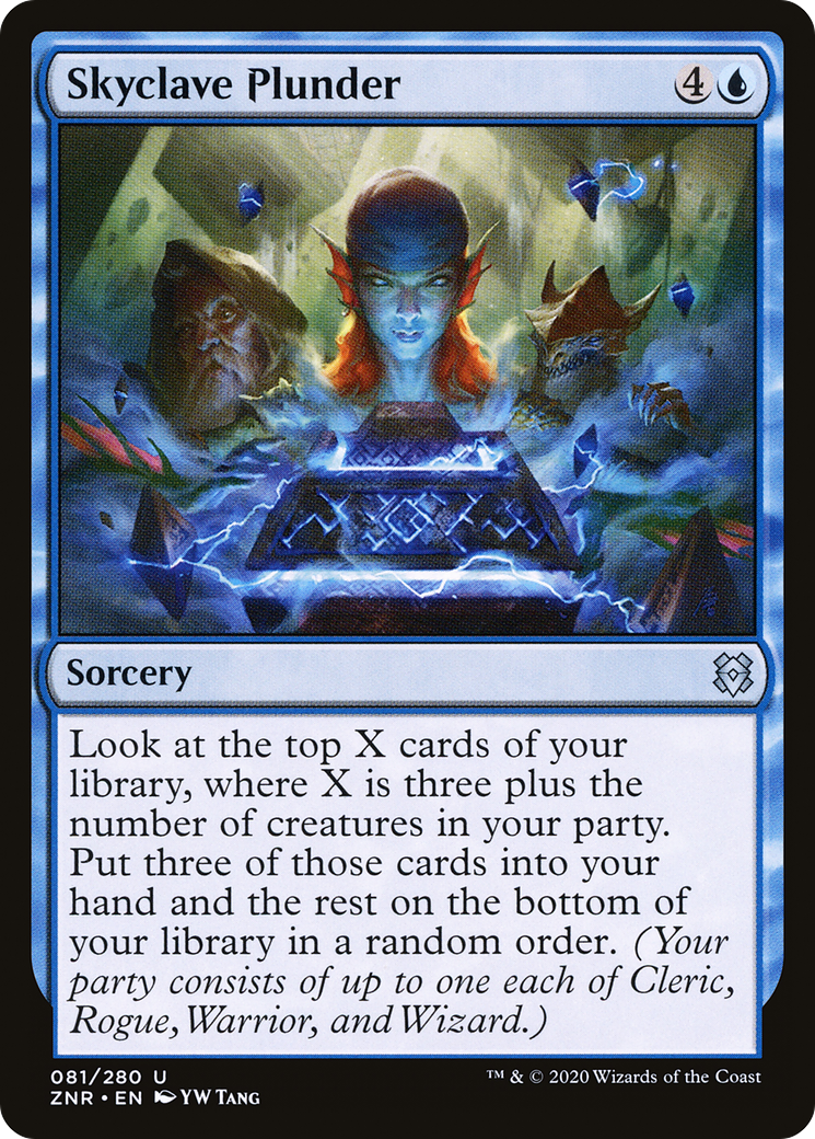 Skyclave Plunder [Zendikar Rising] Foil