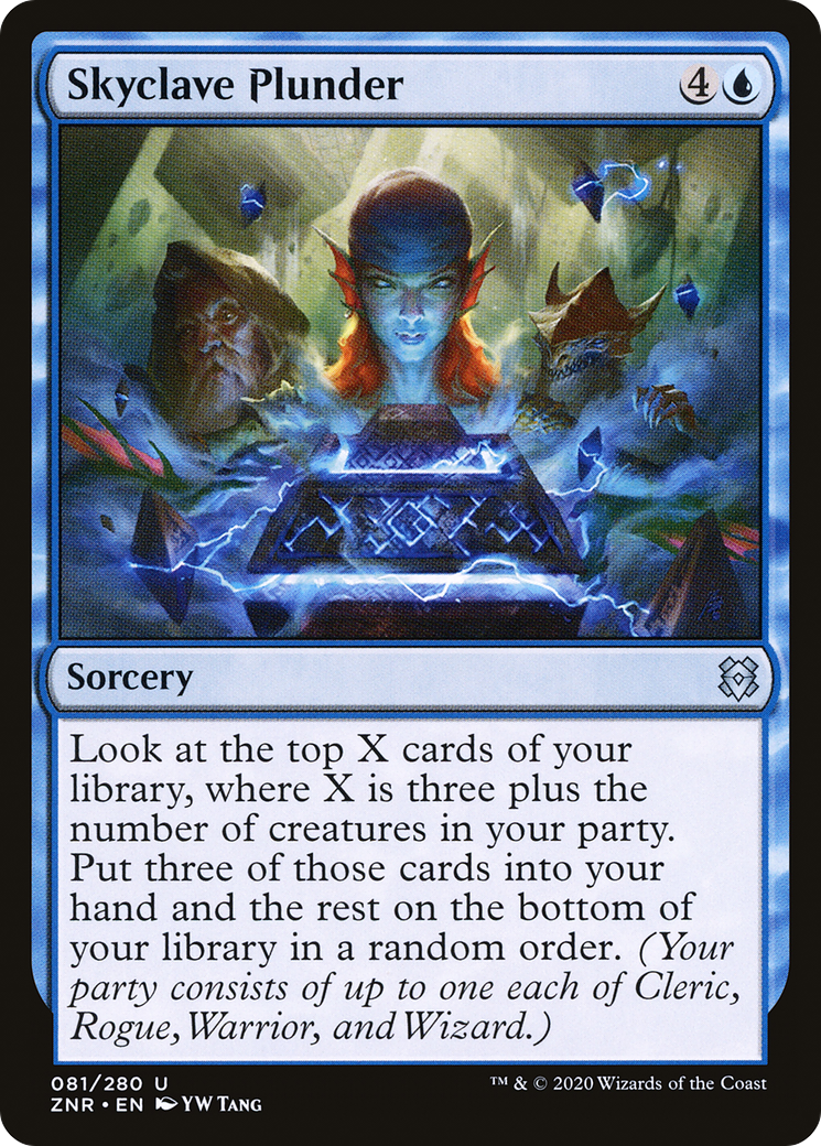 Skyclave Plunder [Zendikar Rising] Foil