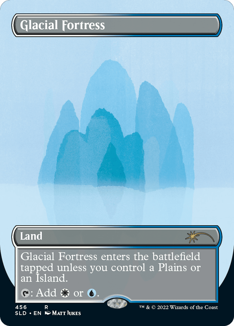Glacial Fortress (Borderless) [Secret Lair Drop Series] Foil