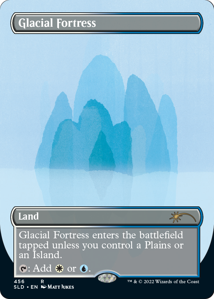 Glacial Fortress (Borderless) [Secret Lair Drop Series] Foil