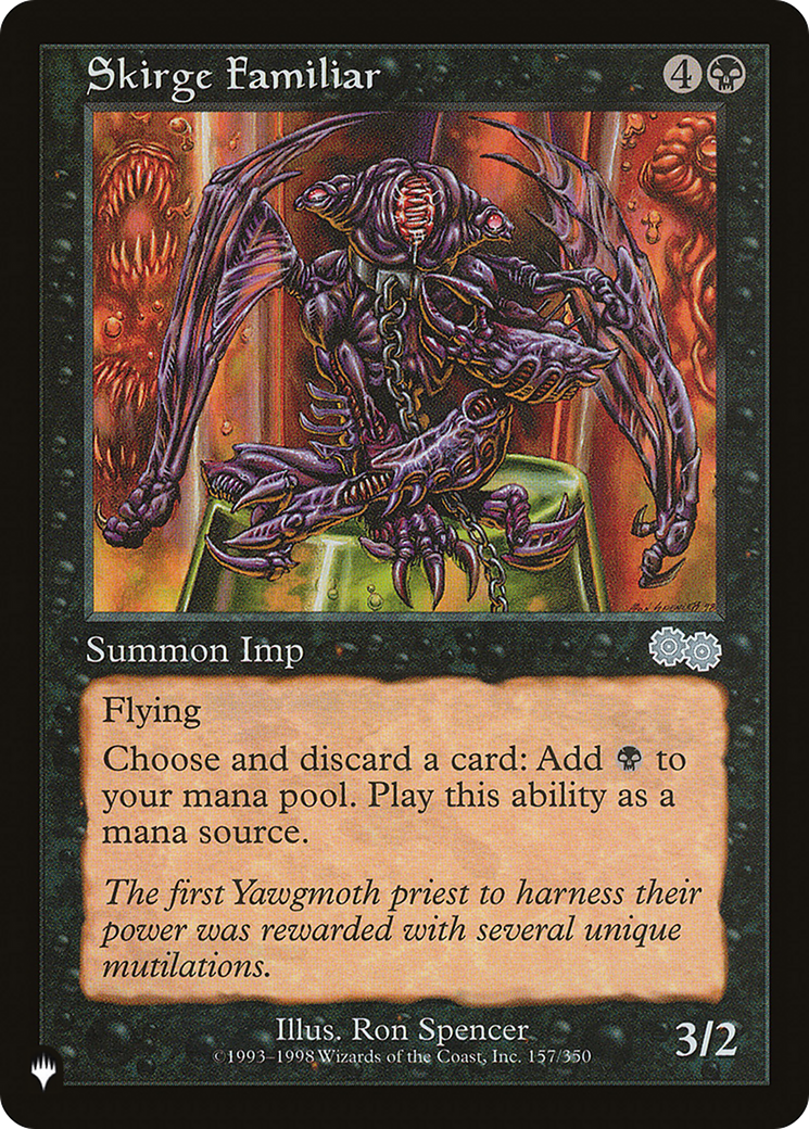 Skirge Familiar |  (USG-157) [The List]