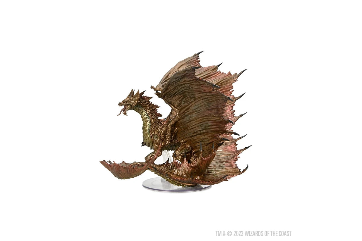 D&D Icons Of The Realms | Adult Brass Dragon (Pre-painted)