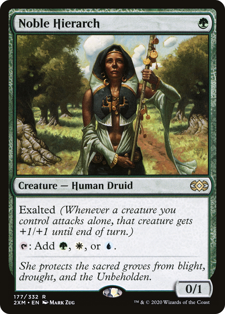 Noble Hierarch [Double Masters] Foil