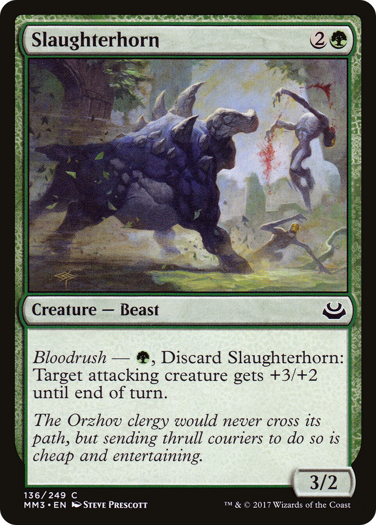 Slaughterhorn [Modern Masters 2017] Foil