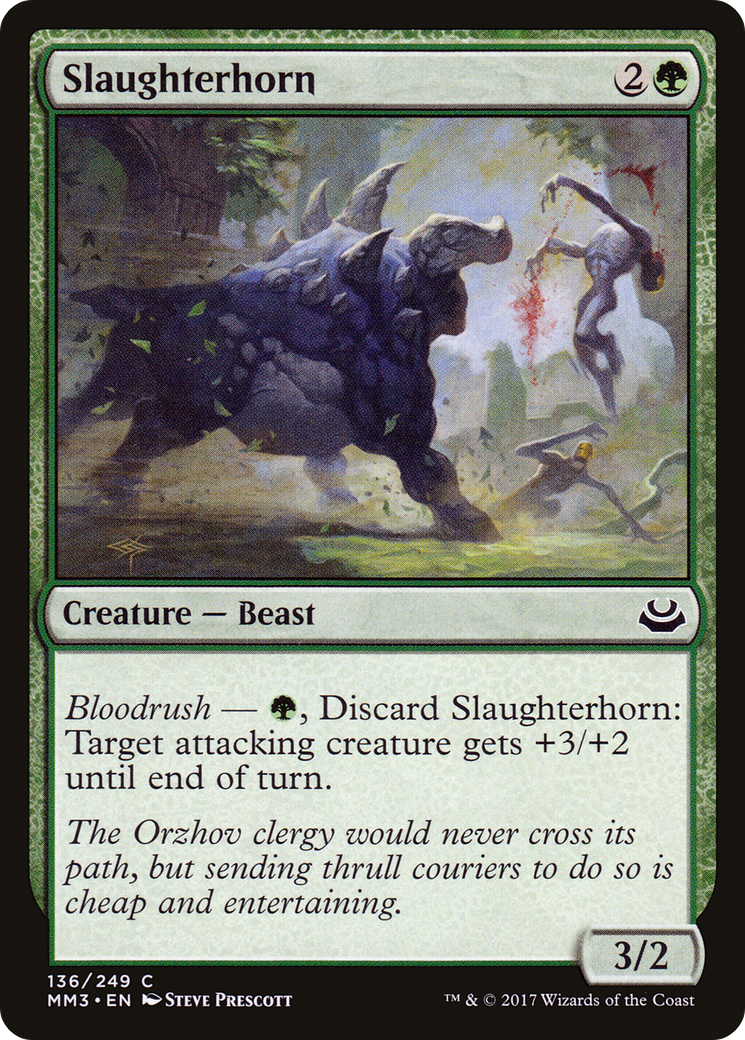 Slaughterhorn [Modern Masters 2017] Foil