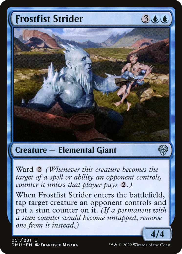 Frostfist Strider [Dominaria United] Foil