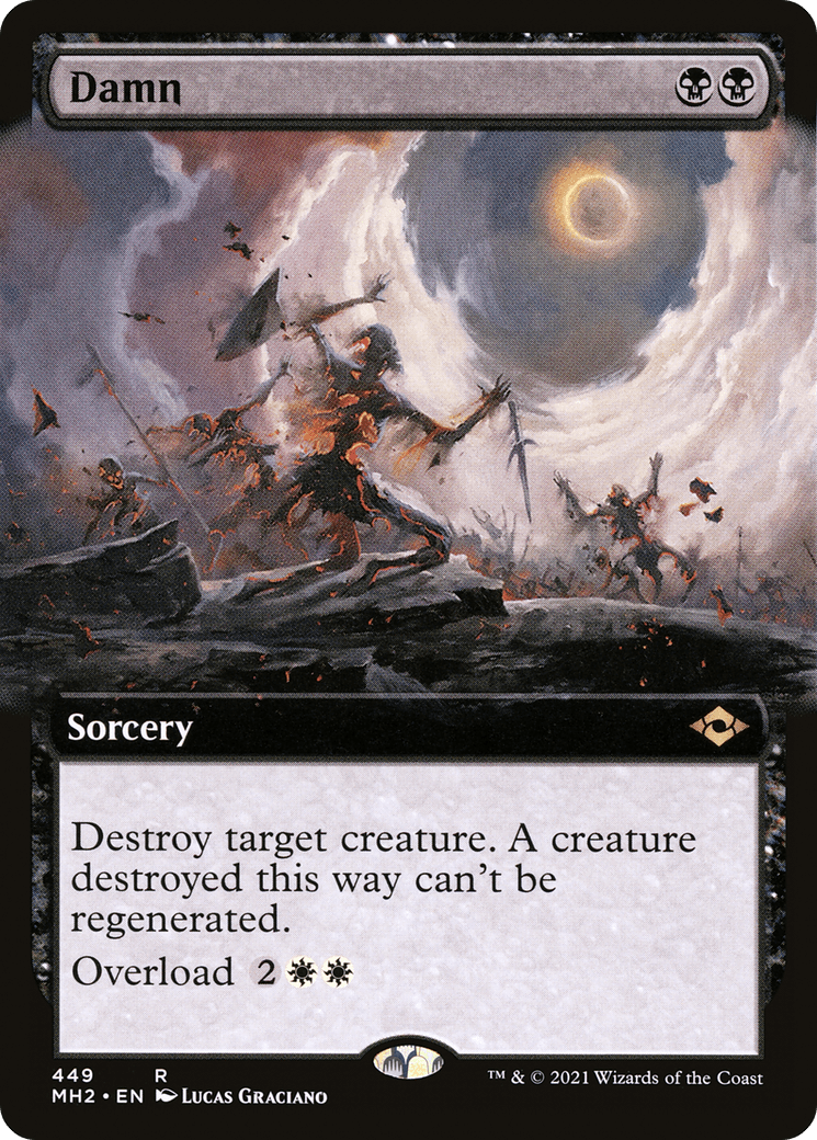 Damn (Extended Art) [Modern Horizons 2] Foil