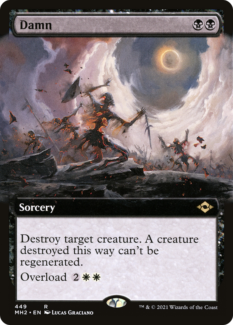 Damn (Extended Art) [Modern Horizons 2] Foil