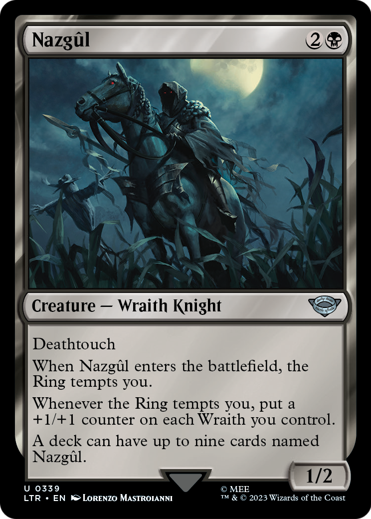 Nazgul (339) [The Lord of the Rings: Tales of Middle-Earth] Foil