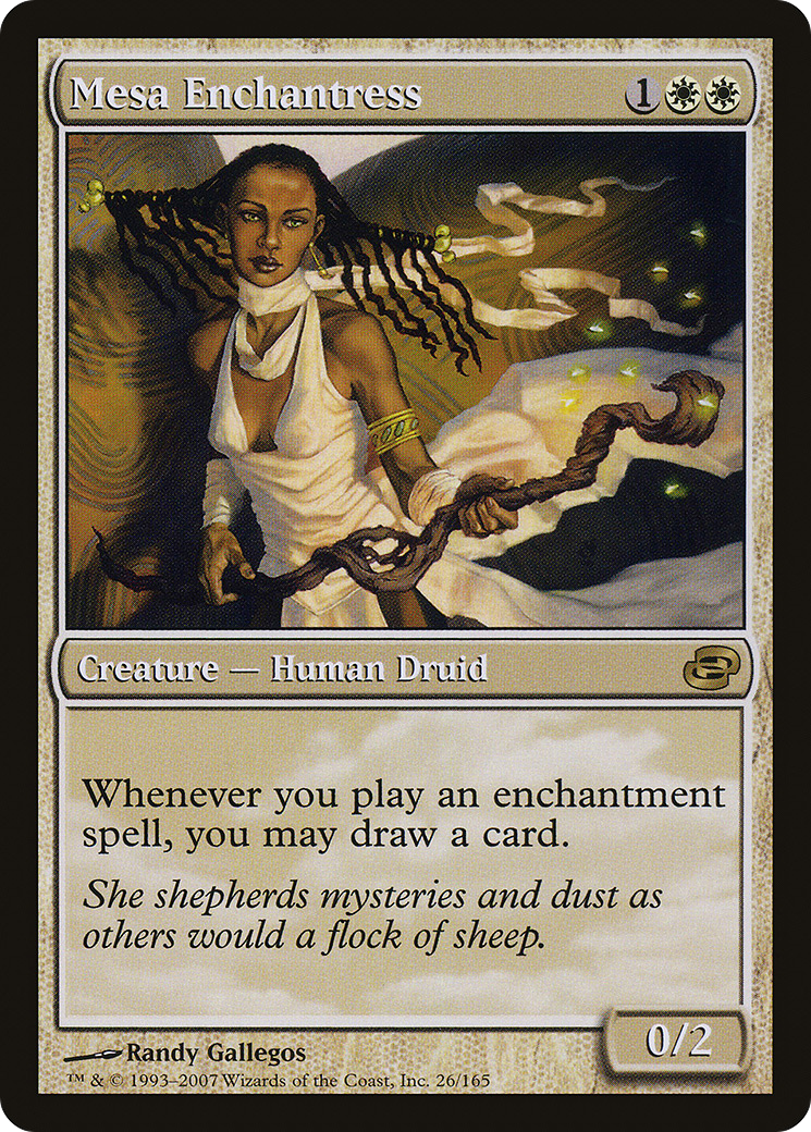 Mesa Enchantress [Planar Chaos] Foil