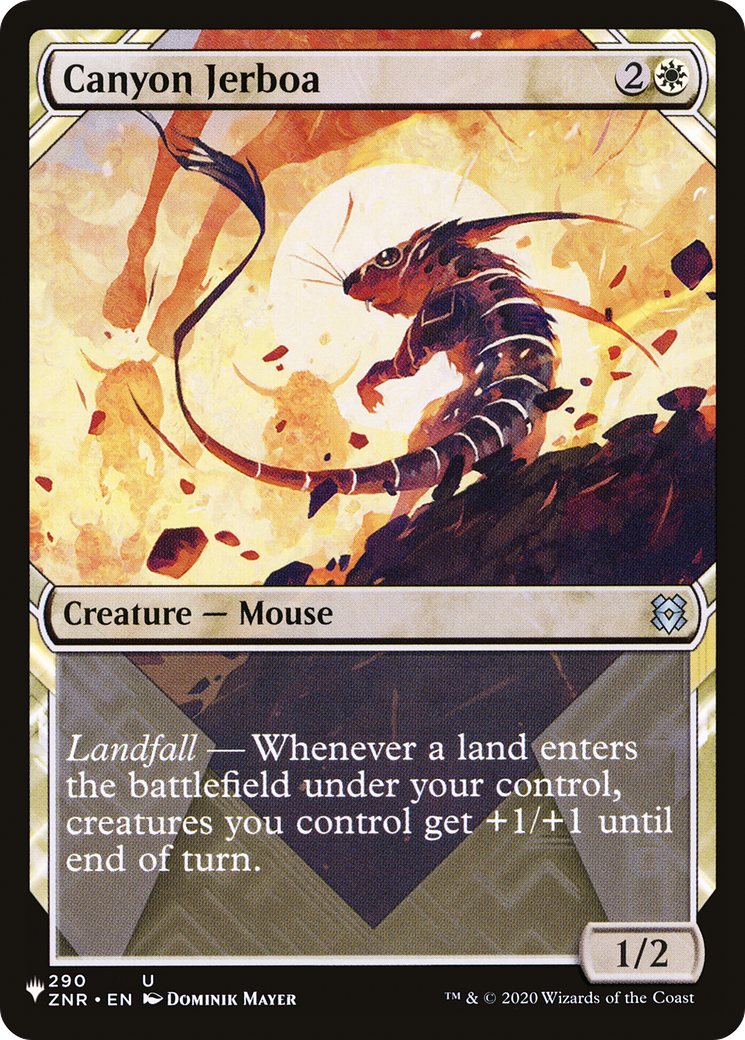 Canyon Jerboa |  (ZNR-290) [The List]