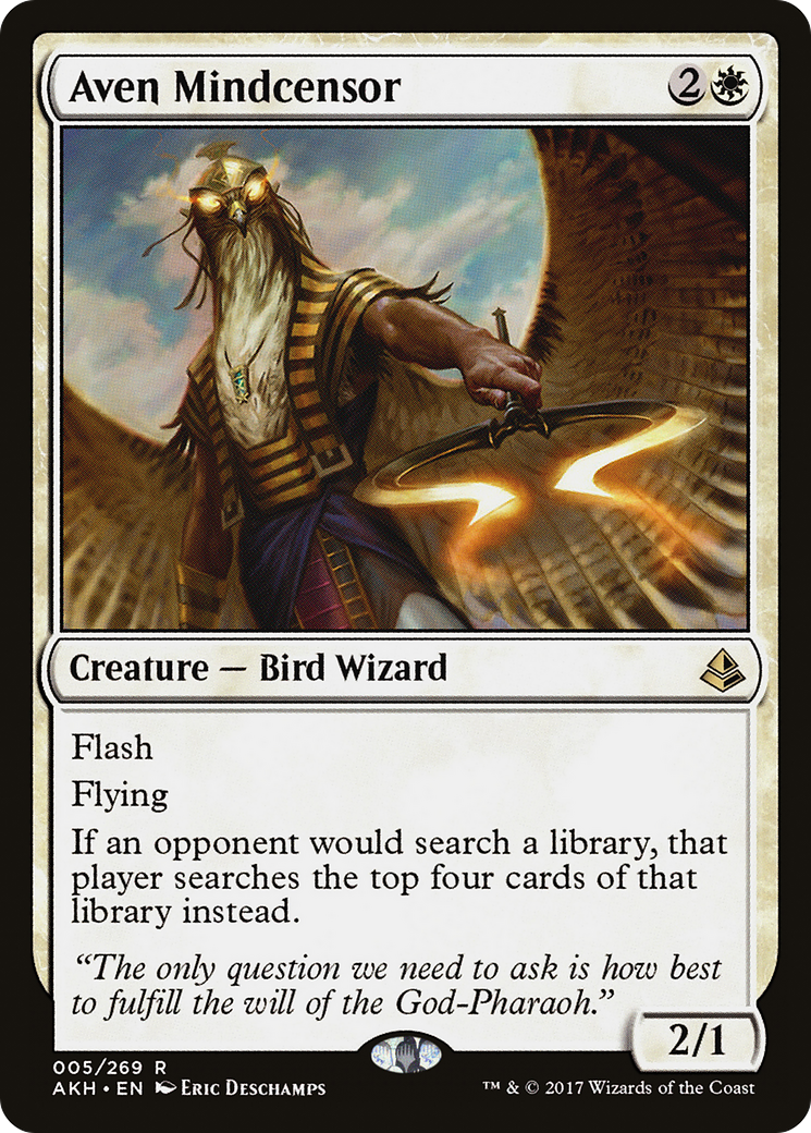 Aven Mindcensor [Amonkhet] Foil