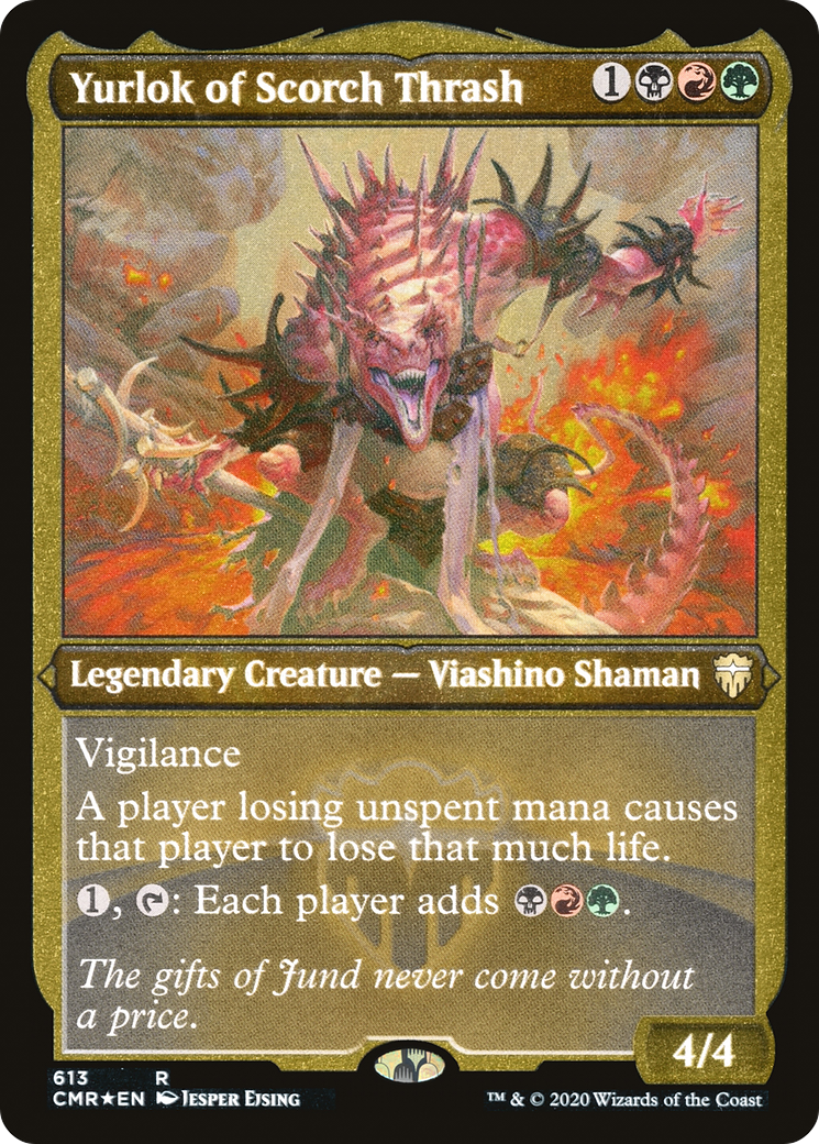 Yurlok of Scorch Thrash (613) [Commander Legends]  Foil