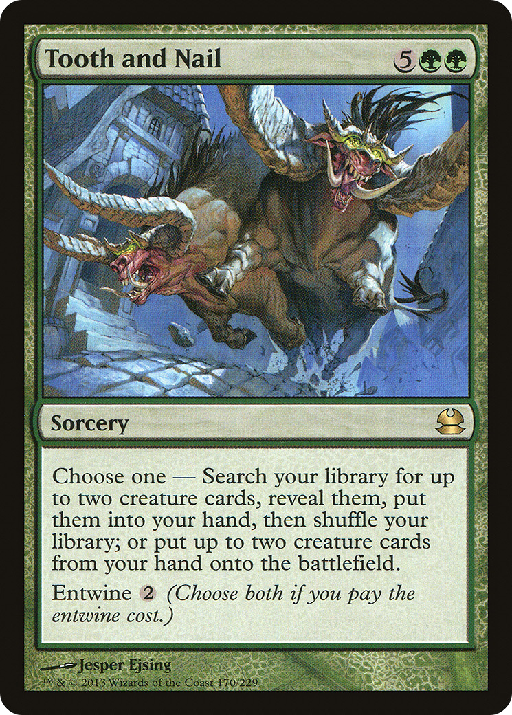 Tooth and Nail [Modern Masters] Foil