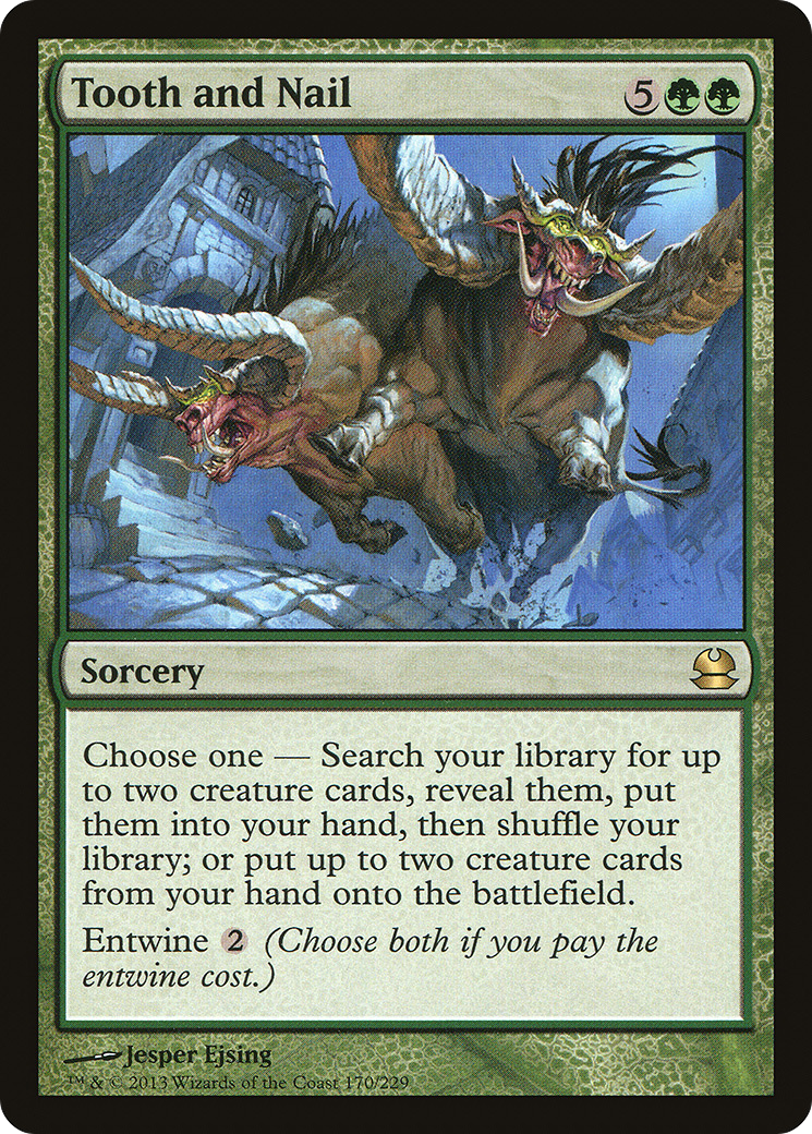 Tooth and Nail [Modern Masters] Foil