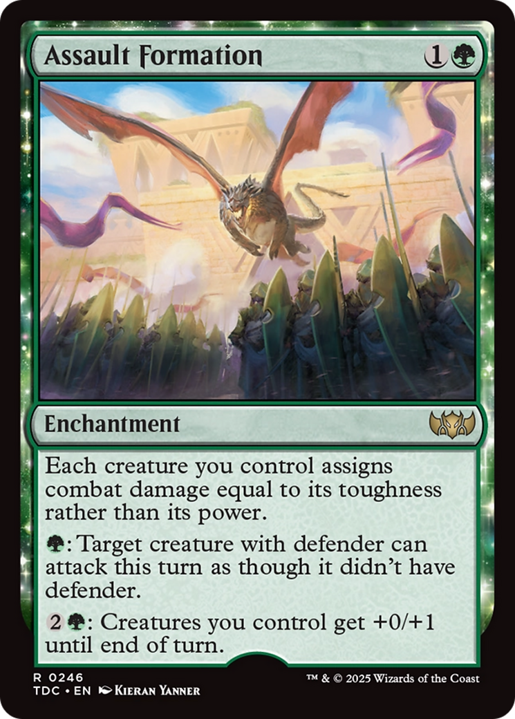 Assault Formation (246) [Commander: Tarkir: Dragonstorm]