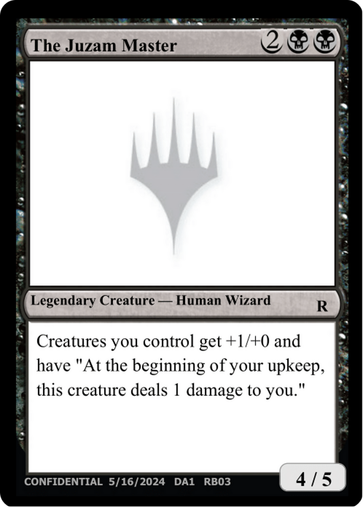 The Juzam Master (DA1-RB03E) - Unknown Event