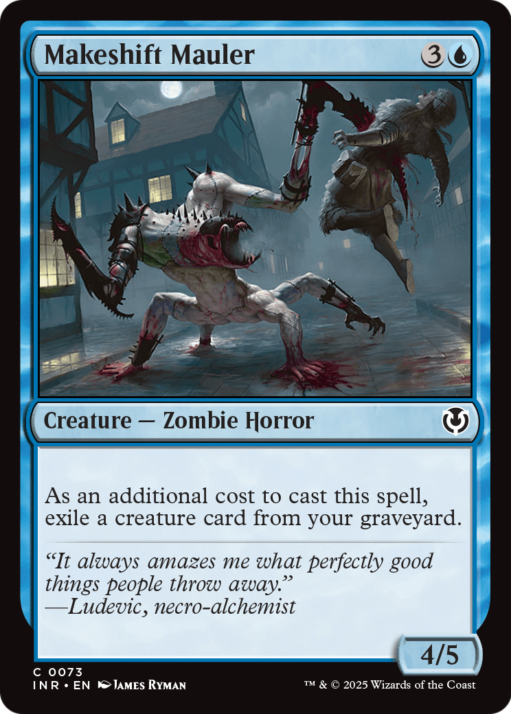 Makeshift Mauler (-073) [Innistrad Remastered]  Foil