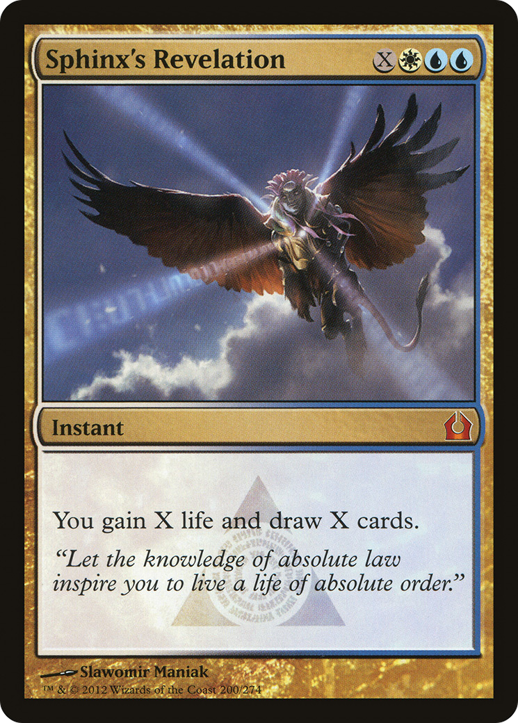 Sphinx's Revelation [Return to Ravnica] Foil