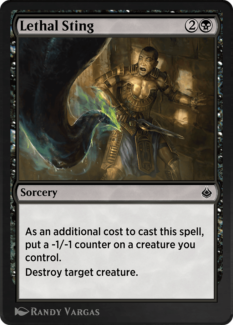 Lethal Sting (AKR-110) - Amonkhet Remastered