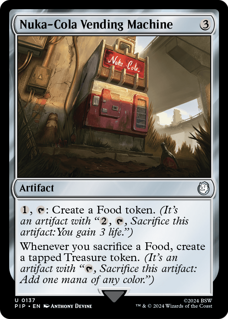 Nuka-Cola Vending Machine [Fallout] Foil