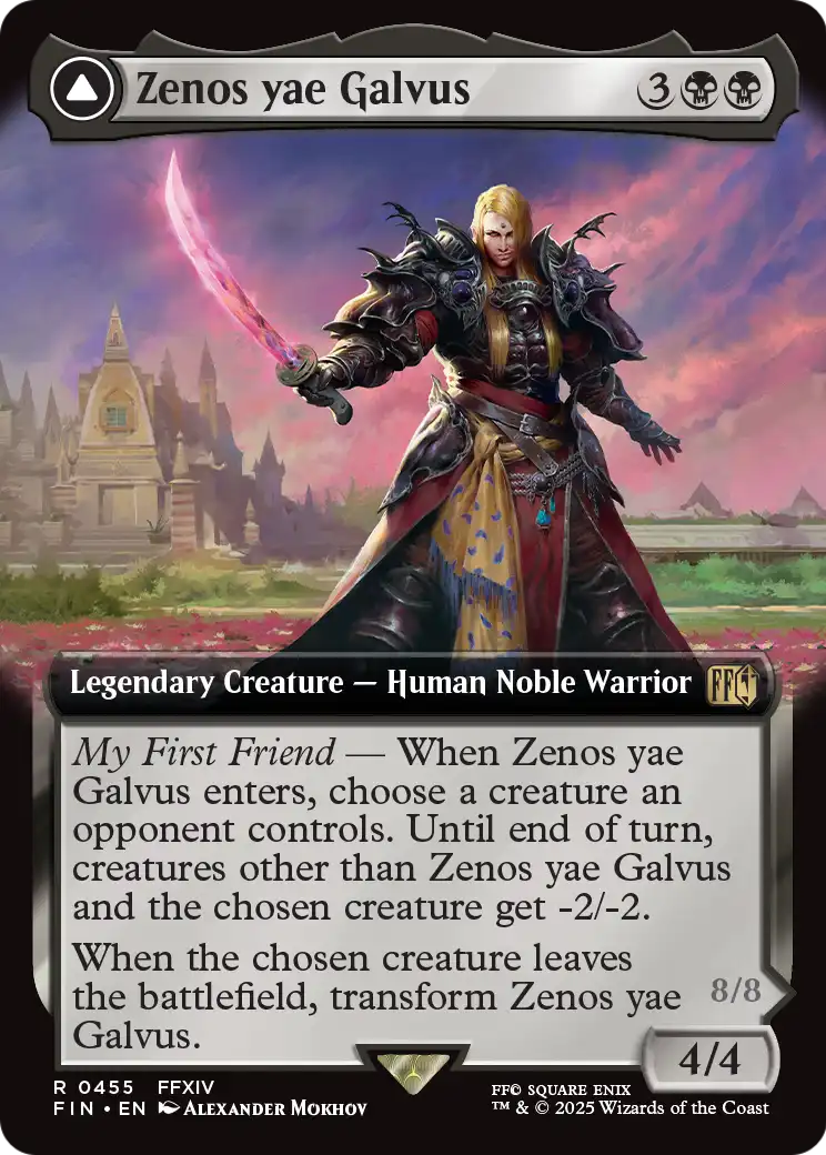 Zenos Yae Galvus (Extended Art) (455) [FINAL FANTASY]  Foil