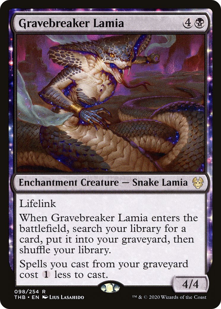 Gravebreaker Lamia [Theros Beyond Death] Foil