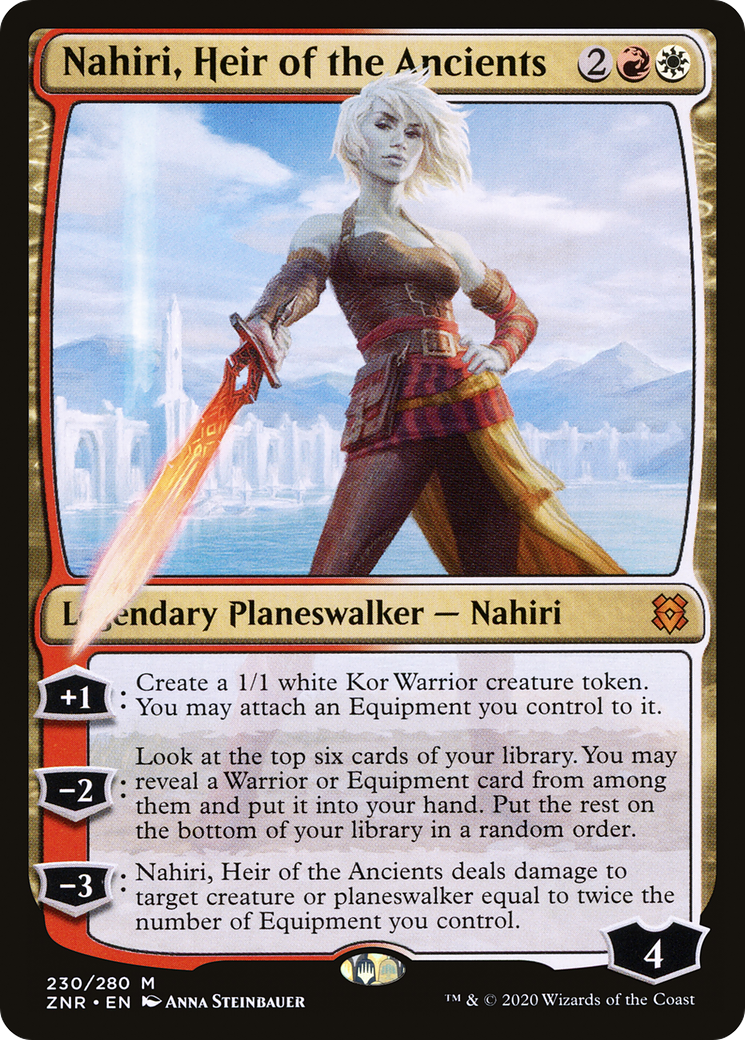 Nahiri, Heir of the Ancients [Zendikar Rising] Foil