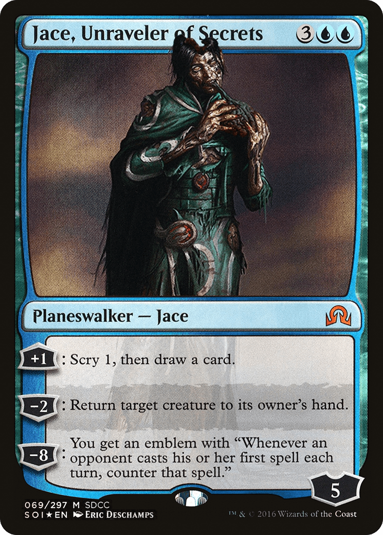 Jace, Unraveler of Secrets (PS16-069) - San Diego Comic-Con 2016 Foil