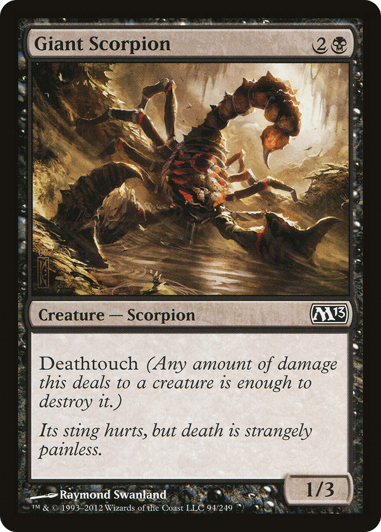 Giant Scorpion [Magic 2013] Foil
