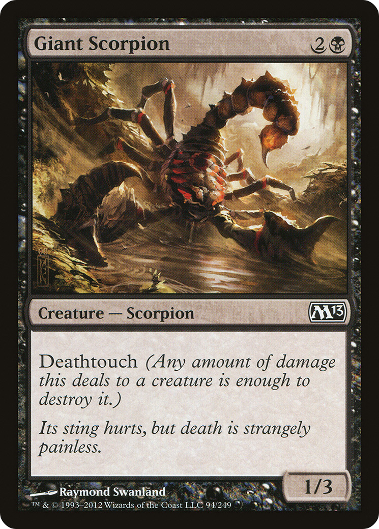 Giant Scorpion [Magic 2013] Foil