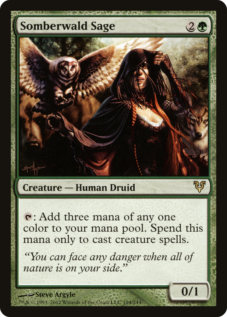 Somberwald Sage [Avacyn Restored] Foil