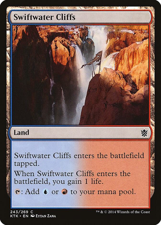 Swiftwater Cliffs 243/269 (Khans of Tarkir) 